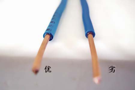 電線(xiàn)電纜優(yōu)劣對(duì)比